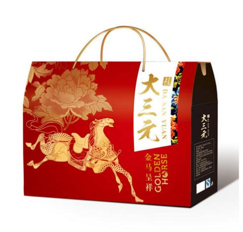 大三元金马呈祥干果礼盒